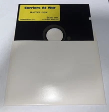 CARRIERS AT WAR Commodore 64/128 C64 Floppy Disk Game