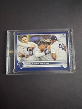 2022 Topps Walk Off Water Royal Blue #119 New York Yankees