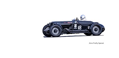 Alvis Firefly Special Digital Image Original Taken by Myself.  Racer jpg Only