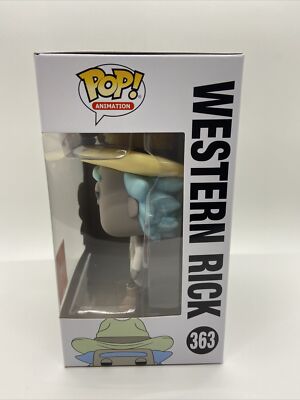 Funko Pop! Rick Et Morty - Western Rick #363 - SDCC 2018 Limited Edition - Neuf