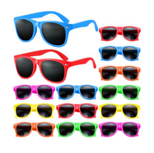 Party Sunglasses for Kids 10 Pack with UV400 Protection Eyewear Neon Sunglasses