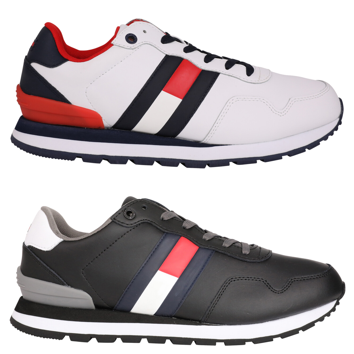 Trainers TOMMY JEANS - Lifestyle Lea Runner EM0EM00577 White YBR - Sneakers  - Low shoes - Men's shoes | efootwear.eu