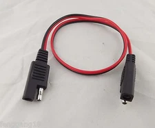 1pcs Battery SAE To SAE DC Power Automotive Connector Cable 18AWG 50cm 500mm 20"
