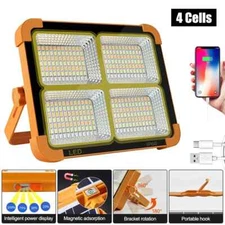 20000 Lumen LED Work Light with Stand Dimmable Portable Worklight Camping Light