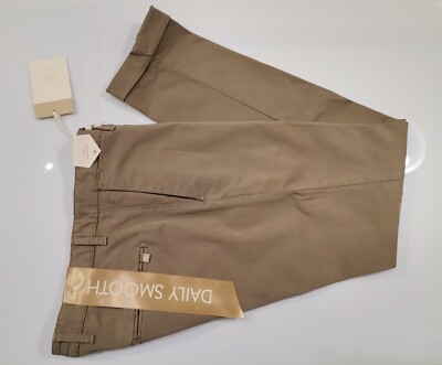 HERREN HOSE PIZONE PZO SKINNY FIT PZV89/42047 SCHLAMM MADE IN ITALY AUT/WINTER
