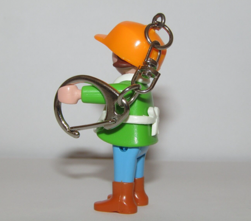 Playmobil Girl Flowers Dress Keychain - Box girl 18 - Picture 3 of 3