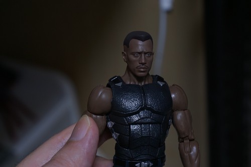1/12 Marvel Legends Blade custom painted head - 第 3/4 張圖片