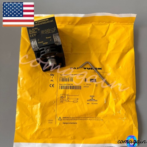 10-30VDC For Turck NI50U-CK40-AP6X2-H1141 Rectangular Proximity Switch Sensor - Picture 6 of 12