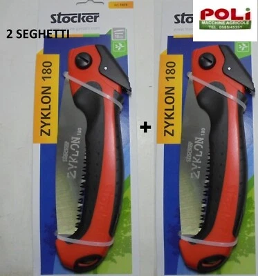 STOCKER SEGHETTO SEGA HOBBY ZYKLON 180 PIEGHEVOLE 18CM OFFERTA 2 PEZZI