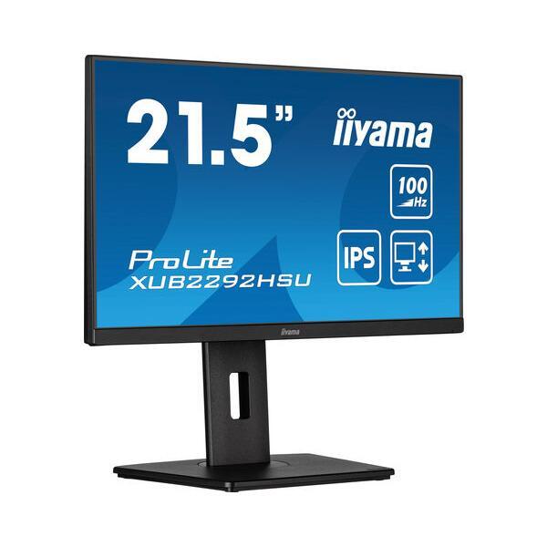 Iiyama Prolite Xub2292hsU-B6 - Monitor A Led - 22" (21.5" Visualizzabile) - 1920