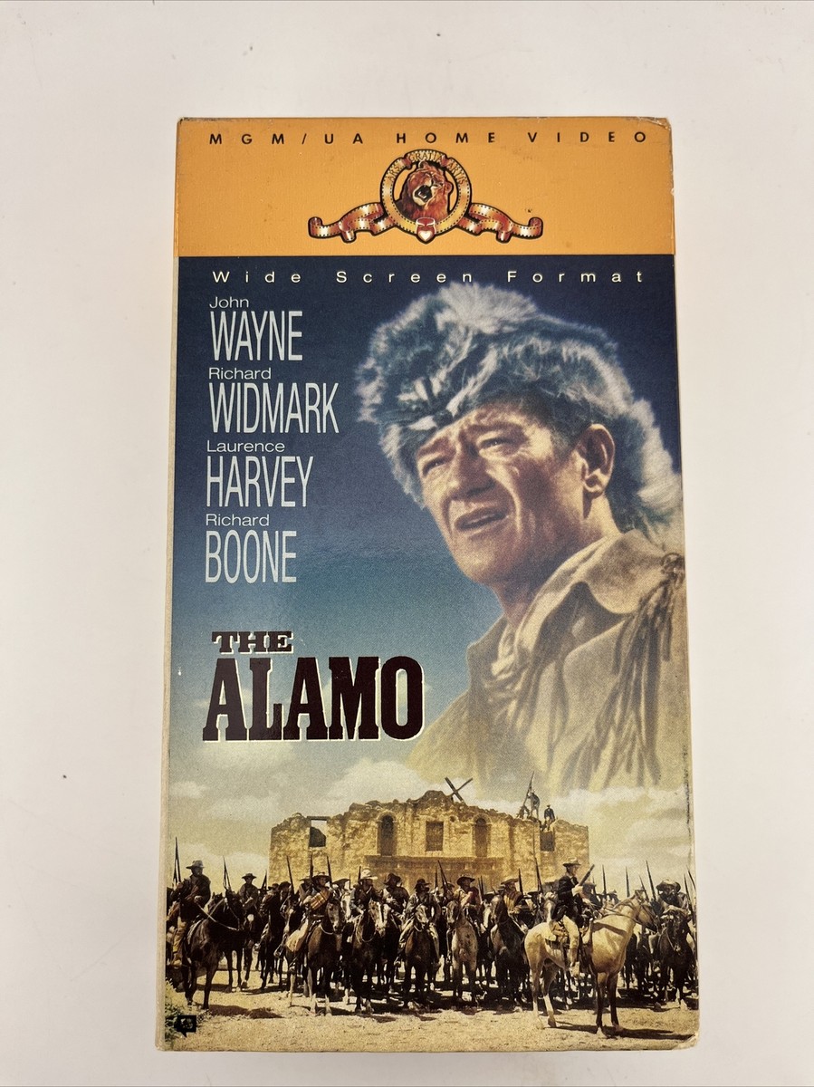 The Alamo VHS - John Wayne - Richard Widmark - Laurence Harvey