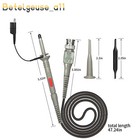 1-Pack P6100 Oscilloscope Clip Probes 100MHz with Accessories Kit 1X 10X