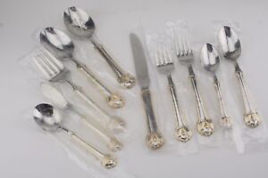 Wallace NAPOLEON BEE Stainless 18/10 Glossy Silverware CHOICE Flatware