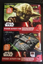 Disney Star Wars Sticker Activity Fun Set Lot Of 2 Brand New