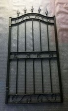 CANCELLO PEDONALE Ferro Battuto . Cod . 074 . Detrazioni 50%