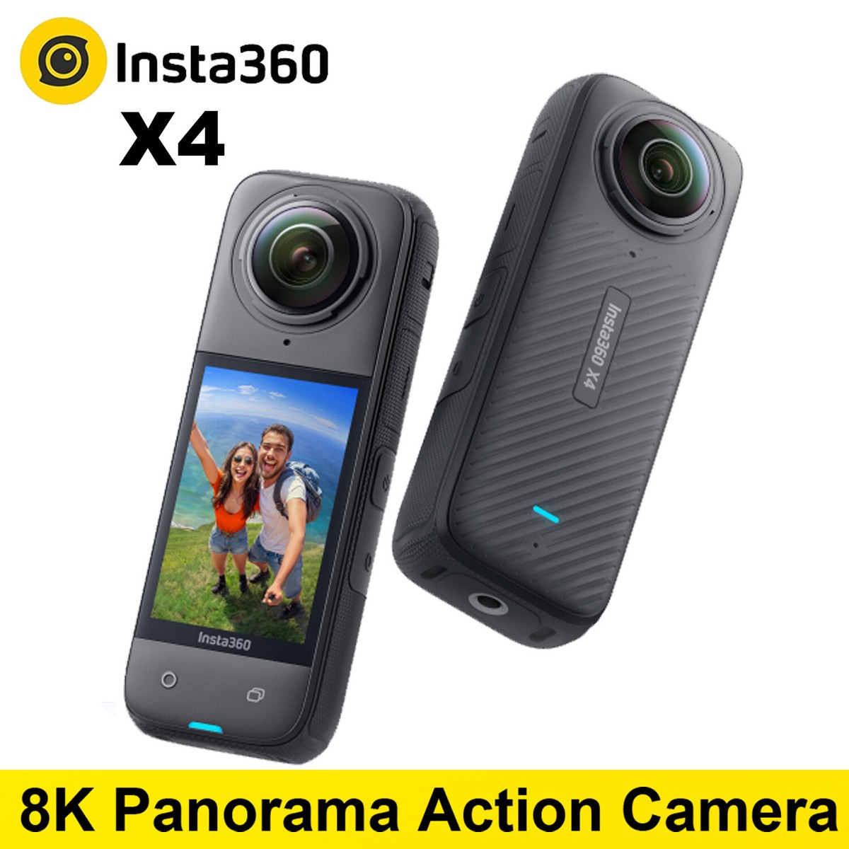 Insta360 X4 360度カメラ タッチスクリーン付き Insta360 X4 8K Waterproof 360 Action Camera Wide-Angle Touch