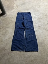 Vintage 1970's Seafarer Dungarees Bell Bottom Utility Jeans