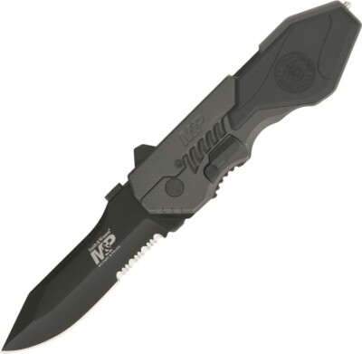 Smith & Wesson M&P Large Linerlock A/O 3.75'' 4034 Aluminum Folding Knife MP4LS