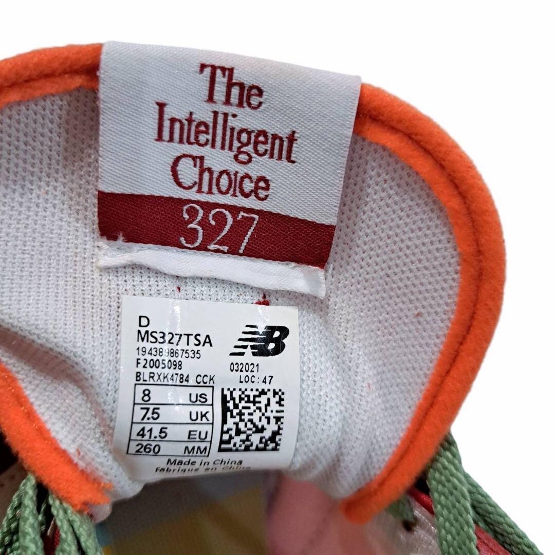 New Balance Todd Snyder Sneakers Orange MS327TSA US 8 Men JP 26cm