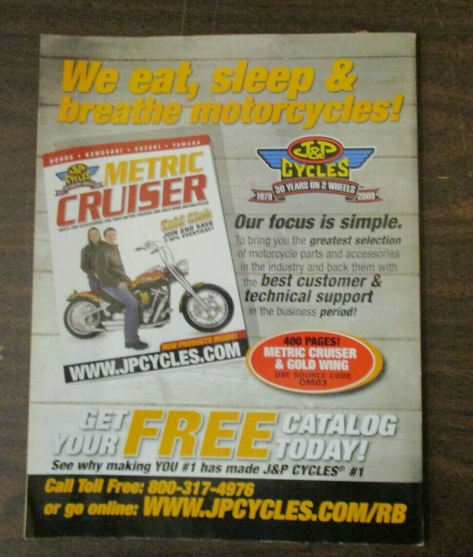 ROAD BIKE MOTORCYCLE CRUISING MAGAZINE JAN FEB 2010 KAWASAKI ABS CONCOURS 14
