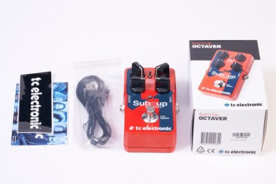 TC Electronic SubNUp Pitch Pedal Full Size Four-Knob version - Sub 'N' UpOctaver