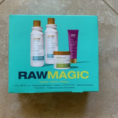 Raw Sugar Raw Magic - Hydrate Revive Restore, Shampoo, Conditioner, Hair Masque