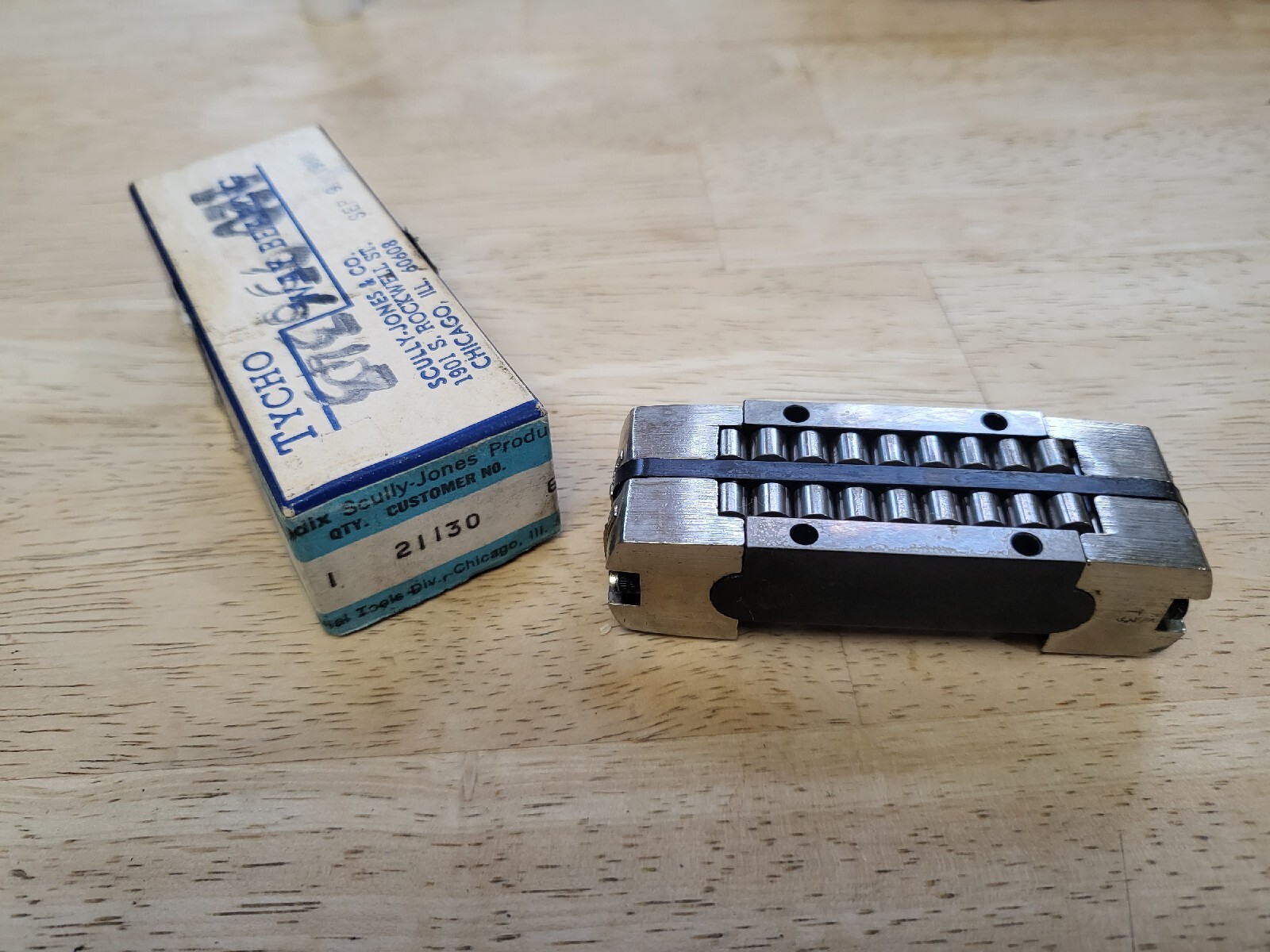 BOSCH REXROTH TYCHOWAY LINEAR ROLLER BEARING 21130 6 Clip eBay