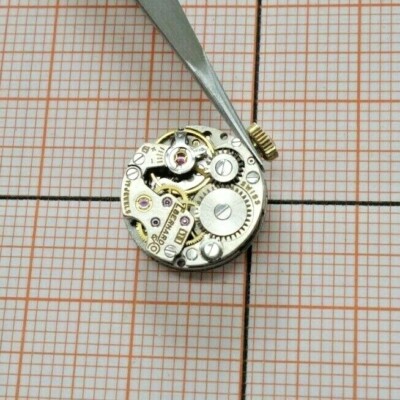 Eberhard & Co 13, komplettes Werk, gebraucht, für Ersatzteile WDH0088