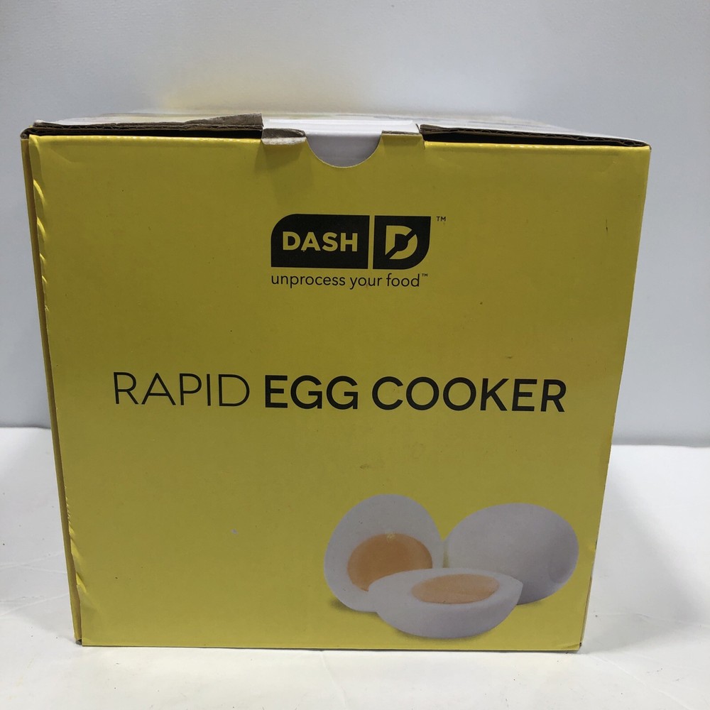 Dash DEC005BK Rapid Egg Cooker – 6-Electric Poacher, Steamer & Boiler in Black Dash DEC005BK Rapid Egg Cooker – 6-Electric Poacher, Steamer & Boiler in Black