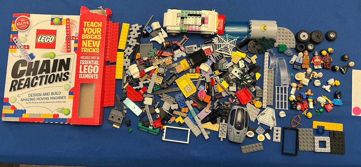 Pat Murphy Klutz Lego Chain Reactions Craft Kit Lego Chain