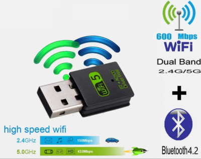 Clé USB WiFi 6 AX900 double bande 2,4/5,8 GHz MU‑MIMO WPA3 pour PC