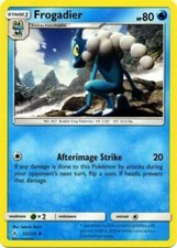 POKEMON CARD FROGADIER 52/214 NO 657 BUBBLE FROG POKEMON TCG CCG