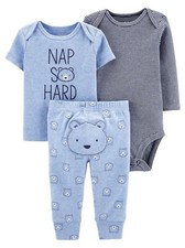 Carters, Gerber, WonderNation- Preemie- 2 or 3 piece outfit sets- NWT
