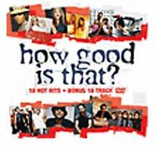 HOW GOOD IS THAT? 18 HOT HITS & BONUS TRACK DVD MUSIC CD 2CD SET - Picture 1 of 1