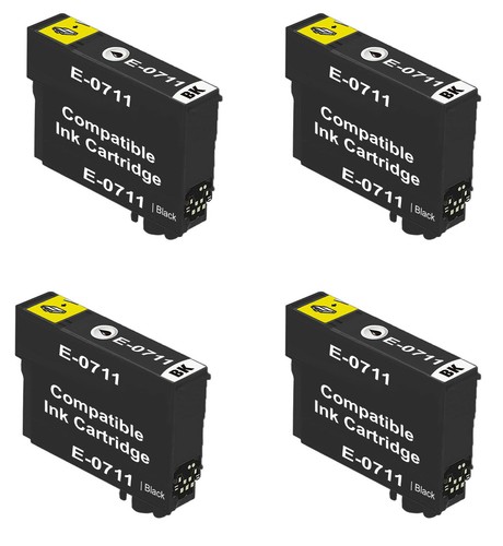Lot Compatible Ink Cartridges For Epson T0715 - Cyan Magenta Yellow Black - - 第 5/41 張圖片