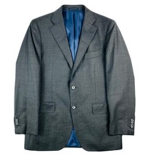 Suit Supply Recent Vitale Barberis Lazio Gray Mens Wool Blazer 42R LNWOT