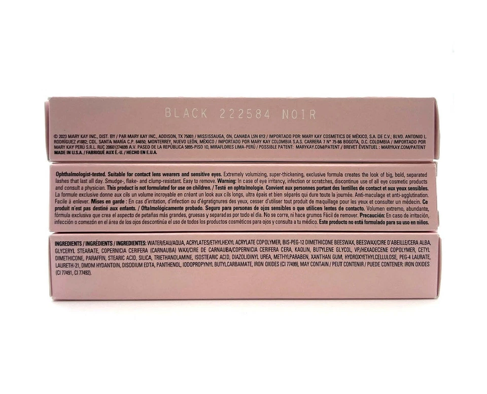 MARY KAY ULTIMATE MASCARA~BLACK~222584~FULL SIZE~NIB~NEW PACKAGING! - Image 3 of 3