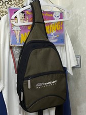 VNTG Reebok Crossbody Sling Bag Y2K Tech Gorp...