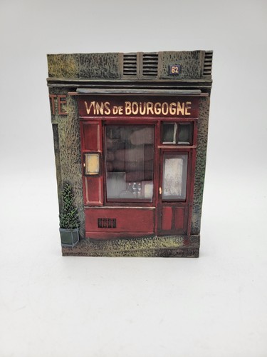 Set of 4 Chiu Tak Hak 3-D Resin Wall Plaques French Shop Fronts - 第 3/9 張圖片