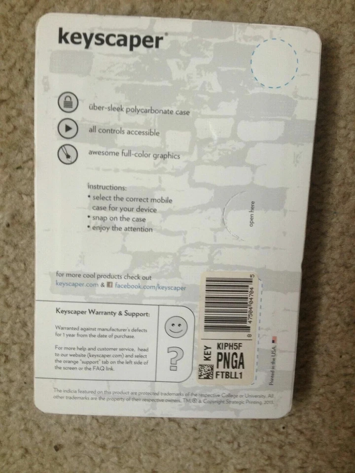 迪士尼 D-Tech 粉红色迪士尼乐园 iPhone 5 5S 保护壳 2015 年迪士尼乐园全新 + 钥匙扣 — 第 4/4 张图片