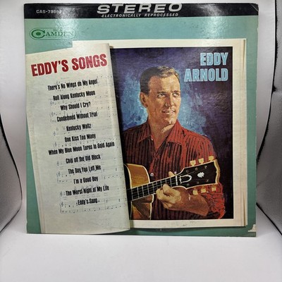 Eddy Arnold Eddys Songs w/ Shrink LP Vinyl Record Album