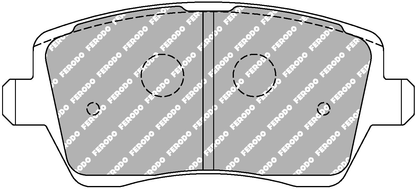 Front Ferodo DS3000 Brake Pads for Renault Clio Mk3 1.2 1.4 1.5 1.6 FCP1617R