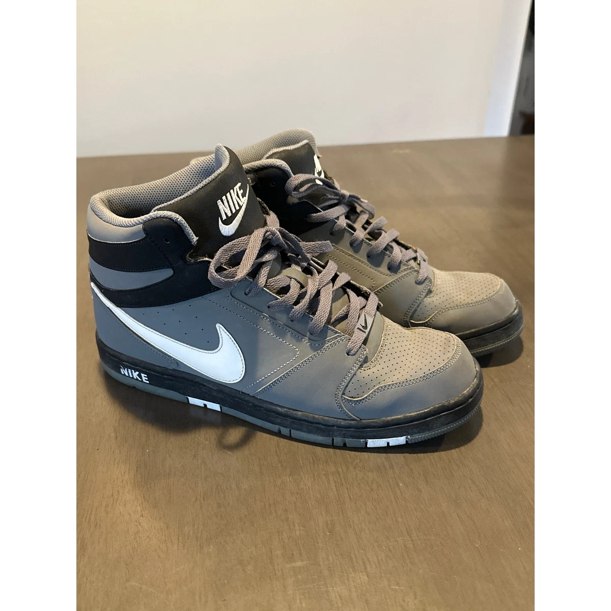 Nike Prestige IV High Size 11.5 Gray Black Basketball Sneakers Shoes 584614-012 Nike Prestige 4 High Grey for Sale | Authenticity Guaranteed  main image 2