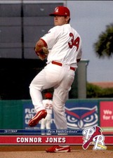 2017 Palm Beach Cardinals Grandstand #17 Connor Jones Harahan Louisiana LA Card