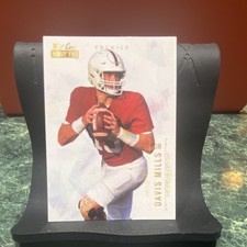 2021 Wild Card MATTE Davis Mills MBC-25 Premier NCAA Football Card