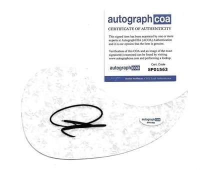 DUSTIN LYNCH SIGNED AUTOGRAPH ACOUSTIC PICK GUARD - ACOA COA