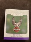 Harley Davidson Hallmark Keepsake Ornament Bar and Shield Die-Cast ~ 2000 — photo 1