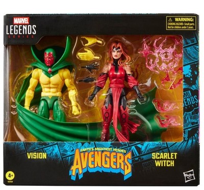 Earth's Mightiest Avengers The Crossing Marvel Legends Vision & Scarlet Witch