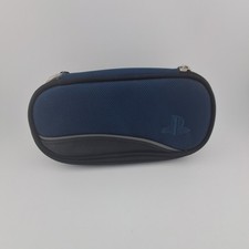Rare Genuine Original SONY PSP Playstation Portable Blue Soft Padded Case