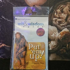 Paper House Wit & Wisdom WIZARD OF OZ COWARDLY LION Magnet